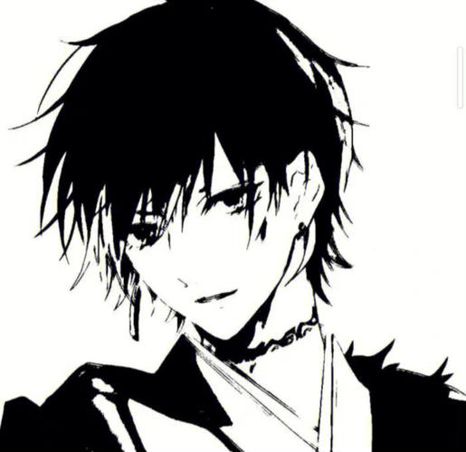 黑白动漫男生头像，小巷中的隐秘色彩风采