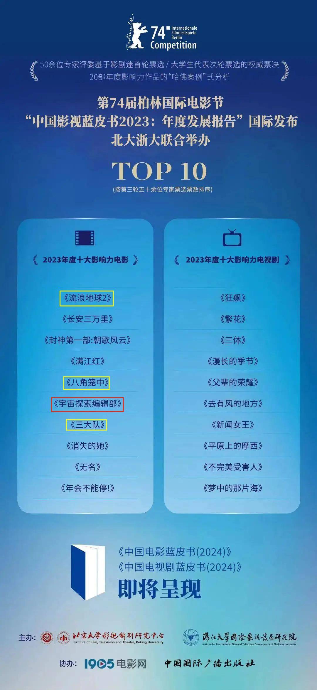 最新十部值得一看的影视作品推荐